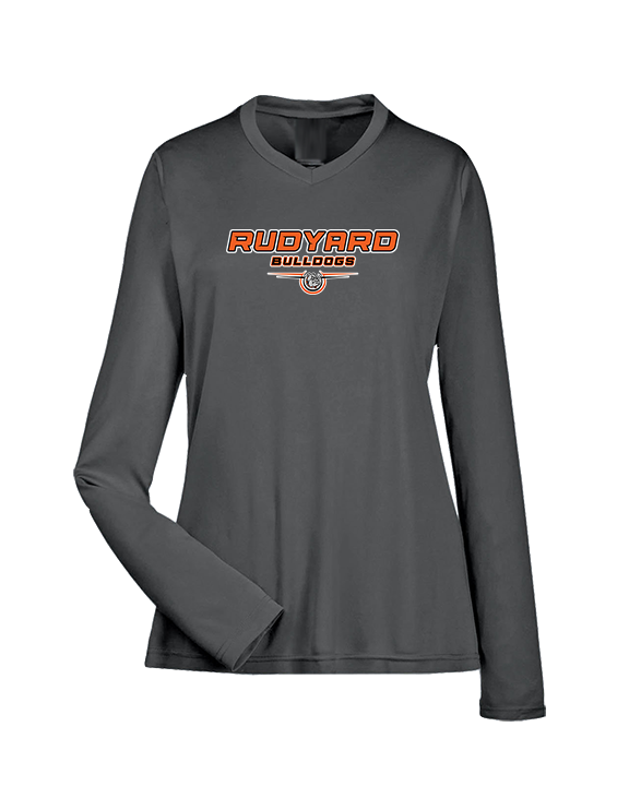 Rudyard Area Schools Design - Womens Performance Longsleeve