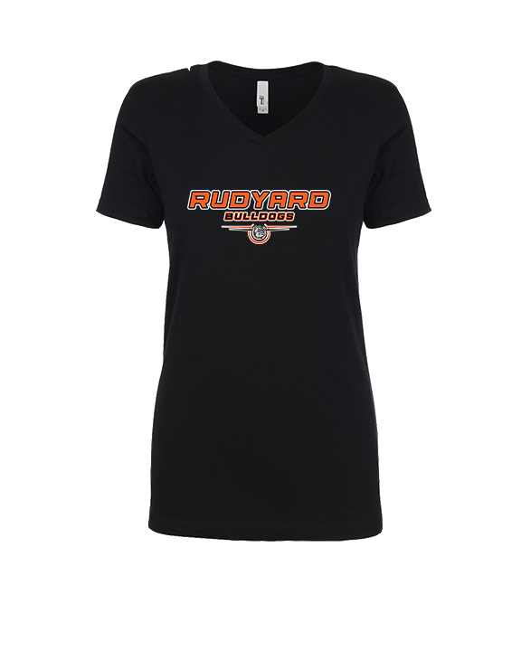 Rudyard Area Schools Design - Womens Vneck