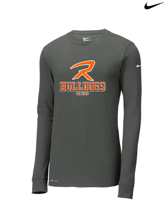 Rudyard Area Schools Shadow - Mens Nike Longsleeve