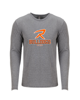Rudyard Area Schools Shadow - Tri-Blend Long Sleeve