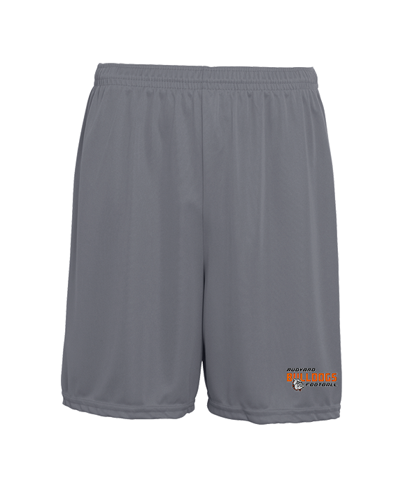 Rudyard HS Football Bold - Mens 7inch Training Shorts