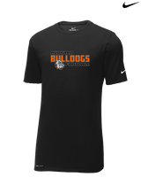 Rudyard HS Football Bold - Mens Nike Cotton Poly Tee