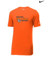 Rudyard HS Football Bold - Mens Nike Cotton Poly Tee