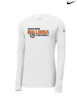 Rudyard HS Football Bold - Mens Nike Longsleeve