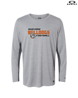Rudyard HS Football Bold - Mens Oakley Longsleeve