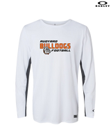 Rudyard HS Football Bold - Mens Oakley Longsleeve