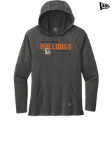 Rudyard HS Football Bold - New Era Tri-Blend Hoodie