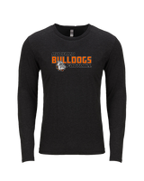 Rudyard HS Football Bold - Tri-Blend Long Sleeve