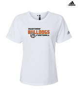 Rudyard HS Football Bold - Womens Adidas Performance Shirt