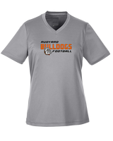 Rudyard HS Football Bold - Womens Performance Shirt