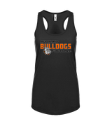 Rudyard HS Football Bold - Womens Tank Top