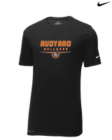 Rudyard HS Football Design - Mens Nike Cotton Poly Tee