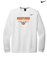 Rudyard HS Football Design - Mens Nike Crewneck