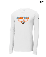 Rudyard HS Football Design - Mens Nike Longsleeve