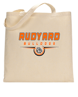 Rudyard HS Football Design - Tote
