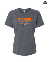 Rudyard HS Football Design - Womens Adidas Performance Shirt