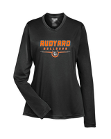 Rudyard HS Football Design - Womens Performance Longsleeve