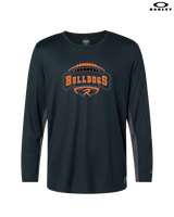 Rudyard HS Football Toss - Mens Oakley Longsleeve
