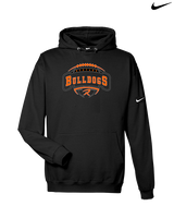 Rudyard HS Football Toss - Nike Club Fleece Hoodie