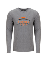 Rudyard HS Football Toss - Tri-Blend Long Sleeve