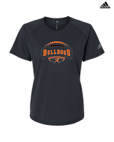 Rudyard HS Football Toss - Womens Adidas Performance Shirt