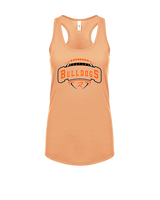 Rudyard HS Football Toss - Womens Tank Top