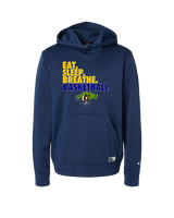 Ruidoso HS Boys Basketball Eat Sleep - Oakley Performance Hoodie