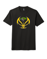 Ruidoso HS Boys Basketball Full Ball - Tri-Blend Shirt