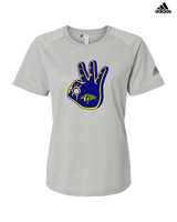 Ruidoso HS Boys Basketball Shooter - Womens Adidas Performance Shirt