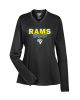 SW Rams 10u Cheer Dad - Womens Performance Longsleeve
