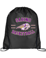 Sabino HS Girls Basketball Curve - Drawstring Bag
