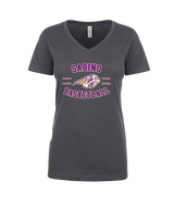 Sabino HS Girls Basketball Curve - Womens Vneck