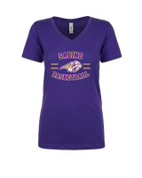Sabino HS Girls Basketball Curve - Womens Vneck