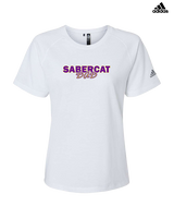 Sabino HS Girls Basketball Dad - Womens Adidas Performance Shirt