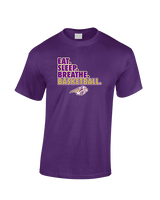 Sabino HS Girls Basketball Eat Sleep - Cotton T-Shirt