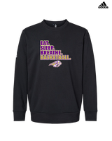 Sabino HS Girls Basketball Eat Sleep - Mens Adidas Crewneck