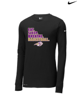 Sabino HS Girls Basketball Eat Sleep - Mens Nike Longsleeve