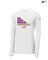 Sabino HS Girls Basketball Eat Sleep - Mens Nike Longsleeve