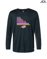 Sabino HS Girls Basketball Eat Sleep - Mens Oakley Longsleeve