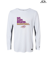 Sabino HS Girls Basketball Eat Sleep - Mens Oakley Longsleeve