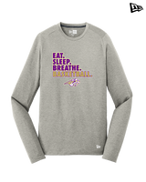 Sabino HS Girls Basketball Eat Sleep - New Era Performance Long Sleeve