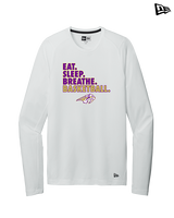 Sabino HS Girls Basketball Eat Sleep - New Era Performance Long Sleeve