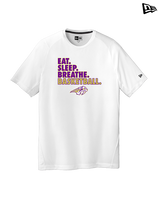 Sabino HS Girls Basketball Eat Sleep - New Era Performance Shirt
