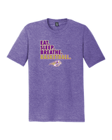 Sabino HS Girls Basketball Eat Sleep - Tri-Blend Shirt