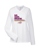 Sabino HS Girls Basketball Eat Sleep - Womens Performance Longsleeve