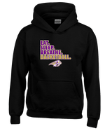 Sabino HS Girls Basketball Eat Sleep - Youth Hoodie