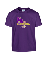 Sabino HS Girls Basketball Eat Sleep - Youth Shirt