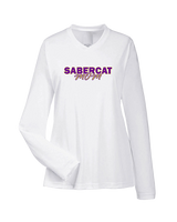 Sabino HS Girls Basketball Mom - Womens Performance Longsleeve