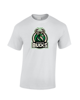 Saginaw Bucks Basketball Logo - Cotton T-Shirt