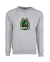 Saginaw Bucks Basketball Logo - Crewneck Sweatshirt